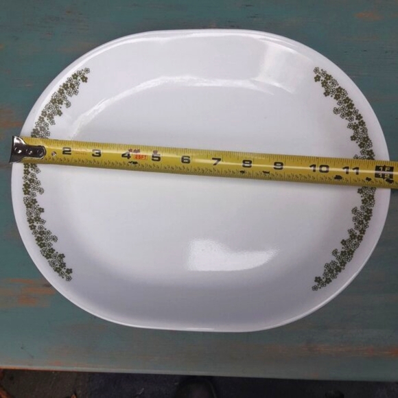 Tray Crazy Daisy Corelle Vintage Large Serving Tray Platter Dishes Ceramic - Picture 6 of 9